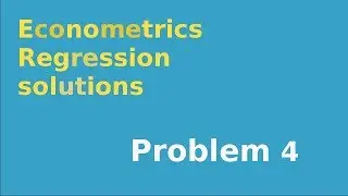 #4 OLS for multiple linear regression, inverting a 3x3 matrix