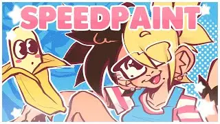★ BANANA POWER ★ [CLIP STUDIO SPEEDPAINT]