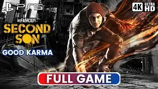 INFAMOUS SECOND SON (Good Karma) | Full Game (PS5 Gameplay 4K 60FPS)