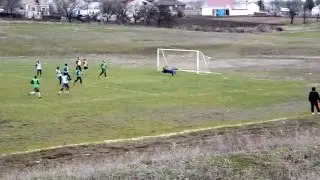 Гол Владимира Романенко в двухсторонней тренировочной игре