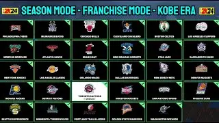 How to play Season mode - Franchise mode - Kobe Era in NBA 2k24