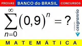 CNU Bloco 8 MATEMÁTICA 🔥 Concurso Nível Médio 2024 Questões da Cesgranrio