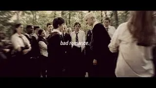 draco + harry (bad romance)