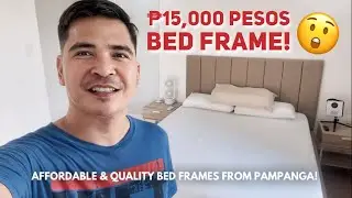 ₱15,000 Bed Frame from Red Tan Decor of Pampanga (Budget-friendly & Quality Furniture)