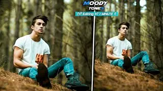 Moody Tones Lightroom Edting || Photo मे Moody Tones कैसे डाले || #moody_tones 🔥