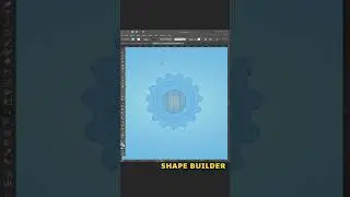 🔥🔥Gear button🔥🔥 ✅ Illustrator😎😎😎 #illustration #youtubeshorts