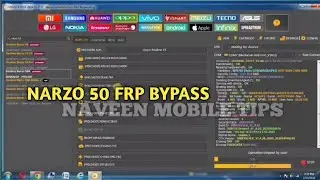 Realme Narzo50(RMX3286) Pattern Frp Bypass Unlock by Unlock Tools | Naveen Mobile Tips
