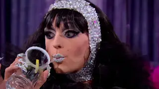 Drag Queens Silently Sipping Drinks Through Straws (Original)