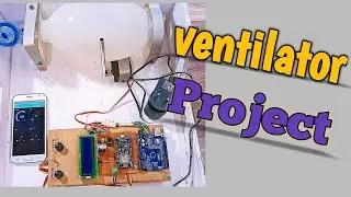 Smart IoT based ventilator | diploma project | degree project | DIY ventilator |