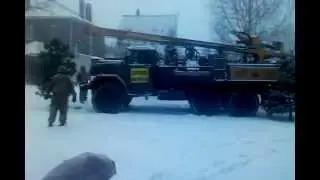 Заехали буровой установкой первого января на участок 01.01.2015