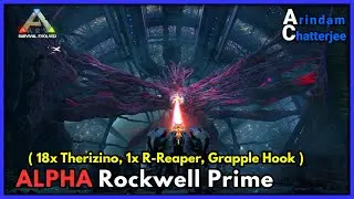 Ark Genesis 2 - SOLO Killing ALPHA Rockwell Prime & ending story mode (Official Difficulty) - S2E177