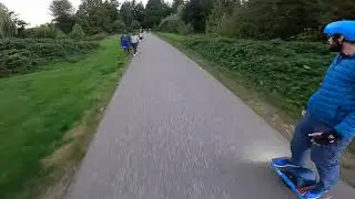 Racing In Circles | One Wheelin
