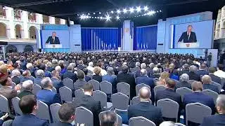 «Это они развязали войну»: главные тезисы из послания Владимира Путина