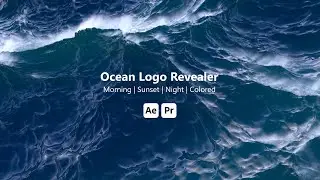 Ocean Logo Reveal  After Effects  Tutorial