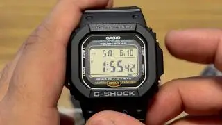 Casio G-SHOCK G-5600UE-1 | Unboxing and Review