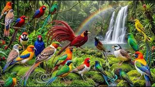Amazon Jungle Birds | Natural Wildlife Moments 🌴 🦜🦩