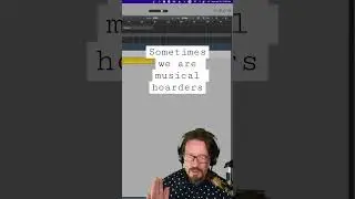Sometimes we are hoarders in Logic Pro 
