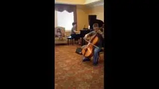 Blane on Father's Day Volunteer Visit to Symphony Manor Baltimore