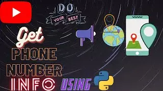How to trace mobile number using python
