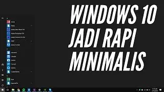 Tips Merapikan Start Menu dan Taskbar Windows 10