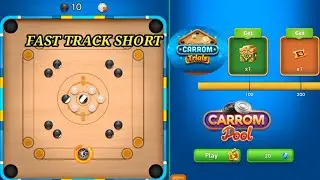 New carrom Trials  gamplay// New event carrom disc pool