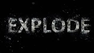 Explode Text effect tutorial-Photoshop