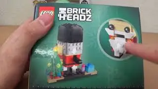 LEGO BrickHeadz 40425 Сувенирный набор Щелкунчик Обзор и распаковка