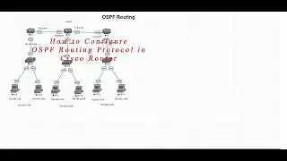 How to Configure OSPF Routing Protocol in Cisco Router