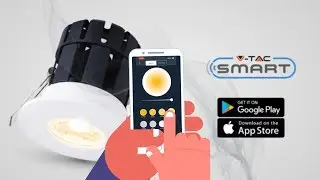 How To Use V-TAC's new SMART Downlight and App