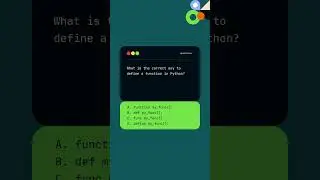 What is the correct way to define a function in Python? 