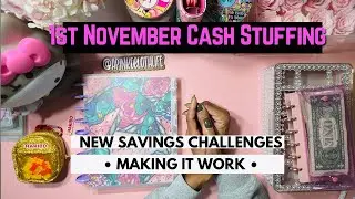 BI WEEKLY  CASH STUFFING | NEW SAVINGS CHALLENGES | APINKECLOTHLIFE
