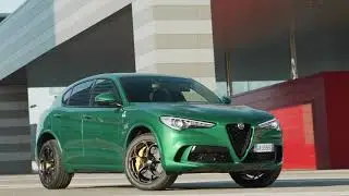 New ALFA ROMEO STELVIO Quadrifoglio - 2.9-litre Bi-Turbo V6 petrol engine | priced from £70,900