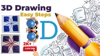 3d drawing #3ddrawingeasy #3ddrawingtutorial  #drawings #trending  #drawingtutorial #draw #3ddrawing