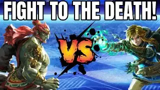 Link and Ganon's EPIC duel