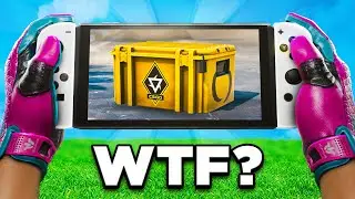 I played CS2 with a Nintendo Switch...