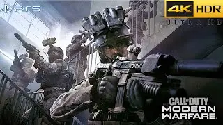 Underground Tunnels - The Wolfs Den  - Call of Duty Modern Warfare[4K60FPS HDR]Part 9