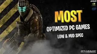 Top 120 MOST OPTIMIZED GAMES FOR LOW END & MID SPEC PC Games  2025 Requested by 