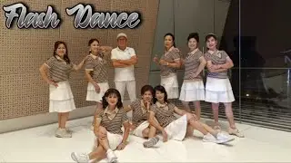 FLASHDANCE - LINE DANCE - Choreo BANGKIT DANCE - Demo by Citra Sehat - 6 Agustus 2024