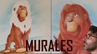Dipinto per cameretta  da bimbi - Murales di SIMBA