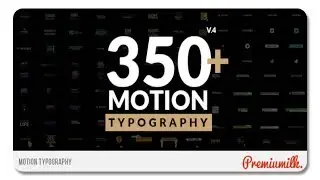Motion Typography 20645019 | After Effects Template