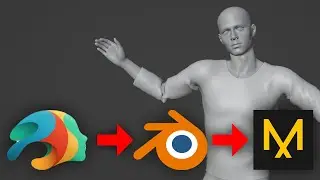 DAZ to Blender to Marvelous Designer | Workflow Tutorial