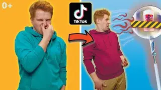 Самый НЕОРДИНАРНЫЙ ЛАЙФХАК из Тик-Ток - вентилятор настольный + дезодорант спрей...что получится? 0+