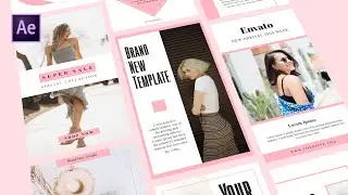 Instagram Stories (After effects template)