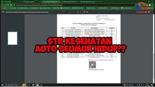 Tenaga Kesehatan Wajib Tonton Video Ini.. STR ini AUTO SEUMUR HIDUP.??