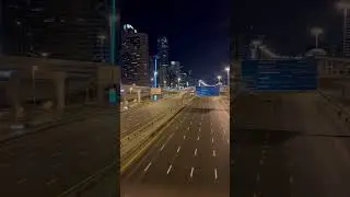 Sheikh Zayed Road After Heavy Rain #dubai #uaeweather #uaeflood #dubaifood #dubairains #sheikhzayed