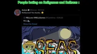 Lesson 1 : Never Hate On Rellgames. 