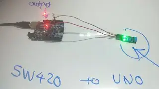 SW-420 Vibration Sensor Arduino Code