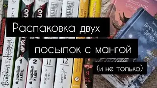 Распаковка посылок с мангой | фаст аниме и читай-город