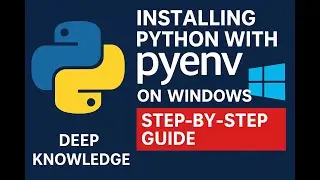🚀 Install Python & Essential Tools on Windows Using pyenv  Beginner to Pro Tutorial