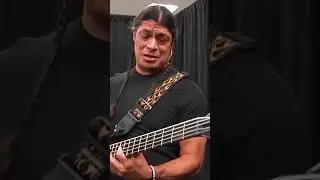 ROBERT TRUJILLO MAKES A MISTAKE DURING A BASS SOLO 
